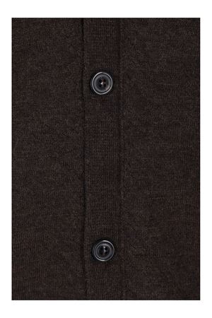 Cardigan in lana marrone MAISON MARGIELA | S50HP0027M13098144M